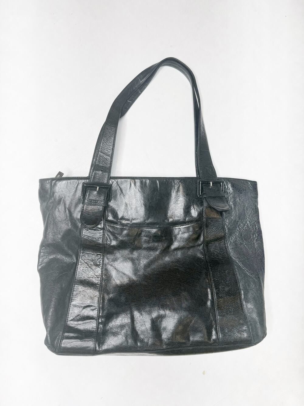 HOBO Black Leather Tote